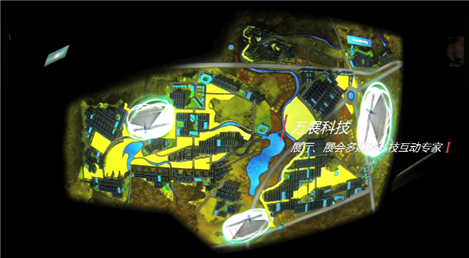 多媒體數(shù)字投影電子沙盤展現(xiàn)城市風(fēng)情
